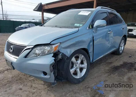 2010 Lexus Rx 350 z USA, uszkodzony, nr VIN 2T2BK1BA5AC032282